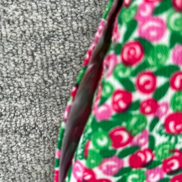 Lilly Pulitzer Pink/Green Floral Mini Skirt - Picture 6 of 6